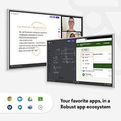 Vibe All-in-one Computer Real-time Interactive Whiteboard, Video Conference Collaboration, Robust App Ecosystem, Smart Board for Classroom and Business W/ 55'' 4K UHD Touch Screen (No Stand Included)