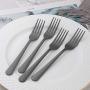 BUY&USE Dinner Fork 12 Piece Stainless Steel Cutlery Forks, Dishwasher Safe