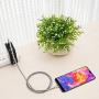 USB Type C Cable,Fantany Durable Metal USB A to C Charging Cable&Sync Compatible with Galaxy S10,S9,S9+,S8,S8+,Note 8,9,LG V40,50 G7,8, Pixel 2,3,HTC 10,Nexus 5X/6P, 3.3Feet,1Pack (Silver, 3.3ft)