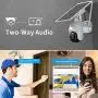 Ankway Solar Security Camera Outdoor with 18000mAh Rechargeable Battery, Wireless Security Camera System, 2.4G WiFi Cam 1080P FHD Color Night Vision, IP65, 2-Way Audio, Pan Tilt, PIR Motion Detection Ankway Solar Security Camera Outdoor with 18000mAh Rechargeable Battery, Wireless Security Camera System, 2.4G WiFi Cam 1080P FHD Color Night Vision, IP65, 2-Way Audio, Pan Tilt, PIR Motion Detection