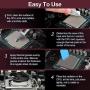 HY-883-4g CPU Thermal Paste Kit-6.5 W/MK CPU Paste Thermal Compound Heatsink Paste Silicon Grease for PC CPU GPU LED PS4.