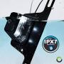 LED License Plate Light for Trailer [Bracket Mount] [DOT FMVSS 108] [SAE L] [Black-Finish] [Waterproof] [12V DC] License Tag Lights for UTV ATV Trailer Truck RV Boat