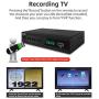 Analog to Digital TV Converter Box - UBISHENG Set-Top Box/ TV Box/ ATSC Tuner for 1080P HDTV with TV Tuner, Time Shift, EPG, PVR Recording&Playback, Media Player, HDMI, Timer Setting, QAM, Channel 3/4