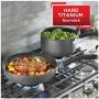 T-fal Ultimate Hard Anodized Nonstick 12 Piece Cookware Set, Dishwasher Safe Pots and Pans Set, Black