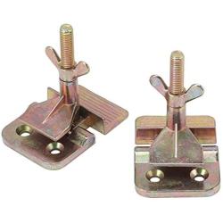 SANON Metal Silk Screen Frame Butterfly Hinge Clamp, 2 pcs/Set Silk Screen Printing DIY Hobby Tool