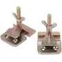 SANON Metal Silk Screen Frame Butterfly Hinge Clamp, 2 pcs/Set Silk Screen Printing DIY Hobby Tool SANON Metal Silk Screen Frame Butterfly Hinge Clamp, 2 pcs/Set Silk Screen Printing DIY Hobby Tool