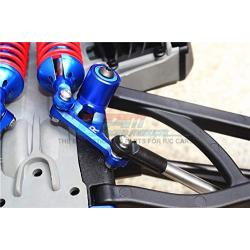 GPM for Traxxas E-Revo 2.0 VXL Brushless (86086-4) Upgrade Parts Aluminum Rear Rocker Arm Set - 1Pr Set Blue