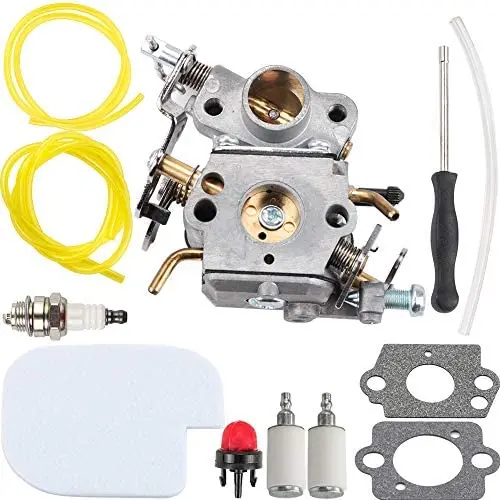 Kizut 545070601 C1M-W26C Carburetor for Poulan P3314 P3816 P3416 P4018 PP3416 PP3516 PP3816 PP4218 PPB3416 S1970 Chainsaw Parts Zama C1M-W26 Carb Air Filter Adjustment Tool Tune Up Kit Kizut 545070601 C1M-W26C Carburetor for Poulan P3314 P3816 P3416 P4018 PP3416 PP3516 PP3816 PP4218 PPB3416 S1970 Chainsaw Parts Zama C1M-W26 Carb Air Filter Adjustment Tool Tune Up Kit