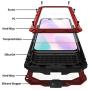 HATA iPhone 11 Metal Military Heavy Duty case, iPhone 11 Rugged Drop Tested Case with Built-in Screen Protector Kickstand Sturdy Full Body Cover (Red, iPhone 11)