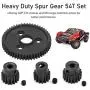 kingsea Metal Steel 54T 0.8 32 Pitch Spur Gear with 15T/17T/19T Pinion Gear Sets for RC Slash 4x4 VXL Rally VXL Stampede 4x4 1/10 Summit 1/10 E-REVO kingsea Metal Steel 54T 0.8 32 Pitch Spur Gear with 15T/17T/19T Pinion Gear Sets for RC Slash 4x4 VXL Rally VXL Stampede 4x4 1/10 Summit 1/10 E-REVO
