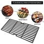 N / A [3 Units] 16 15/16'' Cast Iron Grill Grate Cooking Replacement for Charbroil Advantage 463343015, 463344015, 463344116,Kenmore Gas Grill G467-0002-W1