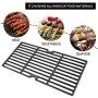 N / A [3 Units] 16 15/16'' Cast Iron Grill Grate Cooking Replacement for Charbroil Advantage 463343015, 463344015, 463344116,Kenmore Gas Grill G467-0002-W1