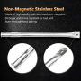 Replacement Parts for Nexgrill 720-0882A 720-0896 720-0925 Grills, 5 Pack Stainless Steel Burner Tubes, Heat Plate Shields Flame Tamers Replacement for Nexgrill 720-0896B, 720-0896C Gas Grills