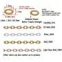 ZCNest 32.8 Ft(10m) Gold Small Tiny Chains for Jewelry Making Set, with 100 Jump Rings, Cable Link Craft Chain Findings for Necklace Bracelet Earring DIY 2063-B ZCNest 32.8 Ft(10m) Gold Small Tiny Chains for Jewelry Making Set, with 100 Jump Rings, Cable Link Craft Chain Findings for Necklace Bracelet Earring DIY 2063-B