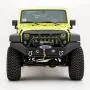 Restyling Factory -Full Width Front Bumper With Fog Lights Hole and Winch Plate Built In -Textured Black for 07-18 Wrangler JK Restyling Factory -Full Width Front Bumper With Fog Lights Hole and Winch Plate Built In -Textured Black for 07-18 Wrangler JK