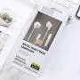 Casjie Metal Heavy Bass in-Ear Headphones Stereo Headset 3.5mm Wired Earphone with Microphone (White) Casjie Metal Heavy Bass in-Ear Headphones Stereo Headset 3.5mm Wired Earphone with Microphone (White)