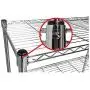 Apollo Hardware Chrome 5-Shelf Wire Shelving 24''x14''x60'' (Chrome)