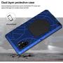 Feitenn Galaxy Note 10 Plus Case Metal, Note 10 Plus 5G Case Heavy Duty, Gorilla Glass Cover Armor Aluminum Bumper Military Shockproof Defender for Samsung Galaxy Note 10 Plus/Note 10+ 5G - Blue