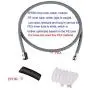 Kitchen Faucet Pull Out Replacement Hose,Pull Down Sink Faucet Parts,Faucet Hose,Gray