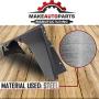 Make Auto Parts Manufacturing Front Driver Left And Passenger Right Side Fender Steel With Molding Holes For Jeep Wrangler TJ 1997 1998 1999 2000 2001 2002 2003 2004 2005 2006 - CH1241225-CH1240225