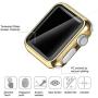 Secbolt 44mm Case Compatible Apple Watch SE Series 4/5/6 with Built in Tempered Glass Screen Protector- All Around Protective Case for Apple Watch SE Series 4/5/6 44mm (Gold)