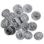 LoveinDIY 20 Pieces Vintage Metal Shank Button Exquisite Craft Viking Buttons for Blazer, Suits, Sport Coat, Uniform, Jacket - 17mm Celtic Knot