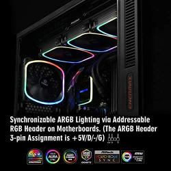 Enermax Aquafusion 360 Addressable RGB AIO CPU Liquid Cooler, AMD AM4/Intel LGA 1200/1151, Dual Chamber Pump, 5V 3-PIN ARGB, 5-Yr Warranty