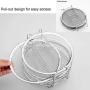 Kispog Dehydrator Rack For Ninja Foodi 6.5 & 8 qt, Instant Pot Duo Crisp 8 qt. Food Grade Stainless Steel