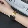 iiteeology Compatible with Apple Watch Band 40mm 38mm, Upgraded Version Solid Stainless Steel Band Business Replacement iWatch Strap for Apple Watch Series 6/5/4/3/2/1/SE - Yellow Gold