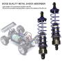 RC Car Shock Absorber, 1 Pair Metal Shock Absorber Damper for 1/10 RC Car Spare Parts Accessory(105mm)