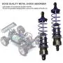 RC Car Shock Absorber, 1 Pair Metal Shock Absorber Damper for 1/10 RC Car Spare Parts Accessory(105mm) RC Car Shock Absorber, 1 Pair Metal Shock Absorber Damper for 1/10 RC Car Spare Parts Accessory(105mm)