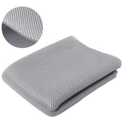 Speaker Grill Cloth Stereo Mesh Fabric for Speaker Repair, Gray - 55 x 20 in / 140 x 50 cm