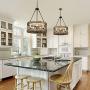 LALUZ Farmhouse Chandelier for Dining Room, 5-Light Rustic Chandelier for Kitchen Island, Entryway LALUZ Farmhouse Chandelier for Dining Room, 5-Light Rustic Chandelier for Kitchen Island, Entryway