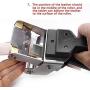 Leather Paring Machine Manual Leather Skiver Leather Splitter Skiver Leather Tool DIY Skiving Thinner Machine USA