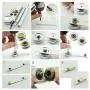 Pro Bamboo Kitchen Press Stud 120 Sets 10mm Black Metal Snap Buttons Fasteners for Craft Leather Jacket Jeans Bag Pro Bamboo Kitchen Press Stud 120 Sets 10mm Black Metal Snap Buttons Fasteners for Craft Leather Jacket Jeans Bag