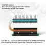 XINSHIS - M.2 Heatsink NVMe NGFF SATA M.2 SSD Heatsink Thermal Module, Compatible for PCIE NVME M.2 2280 SSD Radiator and SATA M.2 2280 SSD Heatsink, with Heat Pipe and Silicon Thermal pad XINSHIS - M.2 Heatsink NVMe NGFF SATA M.2 SSD Heatsink Thermal Module, Compatible for PCIE NVME M.2 2280 SSD Radiator and SATA M.2 2280 SSD Heatsink, with Heat Pipe and Silicon Thermal pad