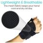 Vive Arthritis Thumb Splint - Spica Support Brace for Right and Left Hand - CMC Osteoarthritis Restriction for Pain, Sprains, Strains, Carpal Tunnel & Trigger Finger - Immobilizer Wrist Strap