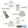 Zipper Pulls #5#3 8PCS - 4 Colors Metal Zipper Fixer Repair Replacement Pullers Metal-Plated Kits Zipper Sliders Zipper Pullers for Backpack Suitcase Jacket Bags Coat by FENGWANGLI Zipper Pulls #5#3 8PCS - 4 Colors Metal Zipper Fixer Repair Replacement Pullers Metal-Plated Kits Zipper Sliders Zipper Pullers for Backpack Suitcase Jacket Bags Coat by FENGWANGLI
