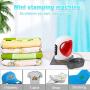 Easy Press Mini, Upgraded Small Heat Press Machine with Professional Mode, Mini HTV Iron-On Rolls with Carrying Case, Automatic Vibration Pressing Operation