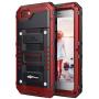 Mitywah Waterproof Case Compatible with iPhone 6/ 6S Plus,Heavy Duty Durable Metal Full Body Protective Case Built-in Screen Protection Shockproof Dustproof Rugged Military Grade Defender,Red