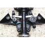 GPM for Traxxas Unlimited Desert Racer 4X4 (#85076-4) Upgrade Parts Harden Steel #45 Thickened Center Front Drive Shaft - 1Pc Set Black