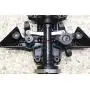 GPM for Traxxas Unlimited Desert Racer 4X4 (#85076-4) Upgrade Parts Harden Steel #45 Thickened Center Front Drive Shaft - 1Pc Set Black