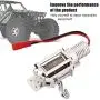 Vbest life RC Metal Winch,Full CNC Metal RC Winch Spare Upgrade Parts Accessories for 1/10 SCX10 Axial Crawler D90(Silver) Vbest life RC Metal Winch,Full CNC Metal RC Winch Spare Upgrade Parts Accessories for 1/10 SCX10 Axial Crawler D90(Silver)