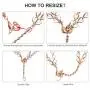 TOMAZON Stylish Bracelet Compatible for Apple Watch Band 38mm 40mm Series SE/6/5/4/3/2/1, Metal Heart Links Simple Dressy iWatch Wristband Bangle with Love Pendant for Women Girl, Rose Gold / white TOMAZON Stylish Bracelet Compatible for Apple Watch Band 38mm 40mm Series SE/6/5/4/3/2/1, Metal Heart Links Simple Dressy iWatch Wristband Bangle with Love Pendant for Women Girl, Rose Gold / white