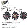 General 88MM T129215SU 6-Pin DC 12V 0.50A Cooling Fan for ASUS Strix Raptor GTX980Ti R9 390X R9 390 GTX1060 GTX1070 GTX1080 RX480 Graphics Card Cooler Cooling Fans (Fan-B (1Pcs))