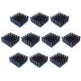 Easycargo 10pcs 22mm Heatsink Kit 22x22x10mm + 3M 8810 Thermal Conductive Adhesive Tape, Cooler Heat Sink for Cooling Raspberry Pi, SSD M.2 2280 GPU IC Chips VRAM VGA RAM (22mmx22mmx10mm) Easycargo 10pcs 22mm Heatsink Kit 22x22x10mm + 3M 8810 Thermal Conductive Adhesive Tape, Cooler Heat Sink for Cooling Raspberry Pi, SSD M.2 2280 GPU IC Chips VRAM VGA RAM (22mmx22mmx10mm)