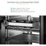 StarTech.com 2U Server Rack Shelf - Universal Vented Cantilever Tray for 19'' Network Equipment Rack & Cabinet - Heavy Duty Steel - 50lb - 16'' Deep (CABSHELFV) Black