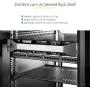 StarTech.com 2U Server Rack Shelf - Universal Vented Cantilever Tray for 19'' Network Equipment Rack & Cabinet - Heavy Duty Steel - 50lb - 16'' Deep (CABSHELFV) Black StarTech.com 2U Server Rack Shelf - Universal Vented Cantilever Tray for 19'' Network Equipment Rack & Cabinet - Heavy Duty Steel - 50lb - 16'' Deep (CABSHELFV) Black