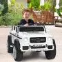 Costzon Ride on Car, Licensed Mercedes-Benz Maybach G650S, 12V Battery Powered Toy w/ 2 Motors, 2.4G Remote Control, 3 Speeds, Lights, Horn, Music, Truck, Electric Vehicle for Kids (White) Costzon Ride on Car, Licensed Mercedes-Benz Maybach G650S, 12V Battery Powered Toy w/ 2 Motors, 2.4G Remote Control, 3 Speeds, Lights, Horn, Music, Truck, Electric Vehicle for Kids (White)