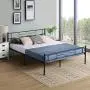 VECELO Black Full Metal Bed Frame with Headboard & Footboard Premium Steel Slat Support No Box Spring Needed Noise-Free Anti-Slip Easy Assembly VECELO Black Full Metal Bed Frame with Headboard & Footboard Premium Steel Slat Support No Box Spring Needed Noise-Free Anti-Slip Easy Assembly